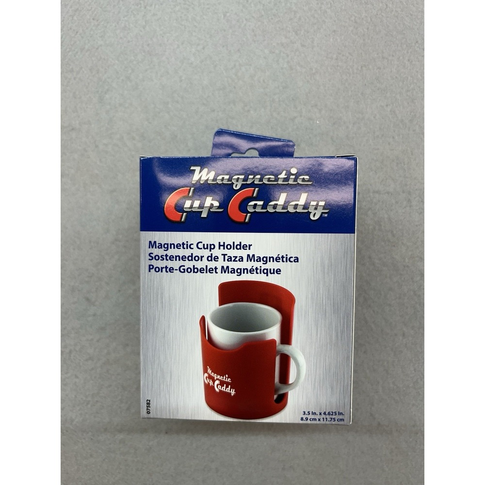 Magnetic Cup Holder - Caddy for Bottles, Glasses, and Cans - Fridge or toolbox
